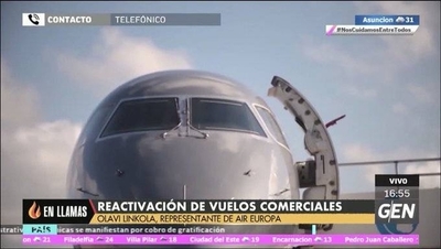 HOY / Olavi Linkola, representante de AIR EUROPA, sobre la reactivación de vuelos comerciales