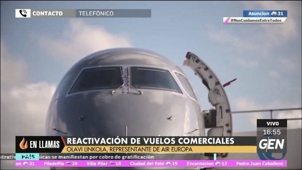 HOY / Olavi Linkola, representante de AIR EUROPA, sobre la reactivación de vuelos comerciales