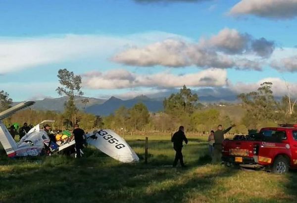 El bebé que sobrevivió a la caída de una avioneta en Colombia