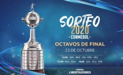 HOY / Sortearán fase de Octavos de la Libertadores la próxima semana