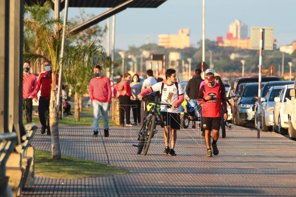 Meseta y relajo ciudadano: “Estamos viendo aglomeraciones y gente sin tapabocas” - ADN Paraguayo