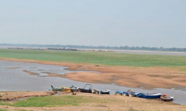 Bajante del río Paraguay pone en peligro abastecimiento de combustible
