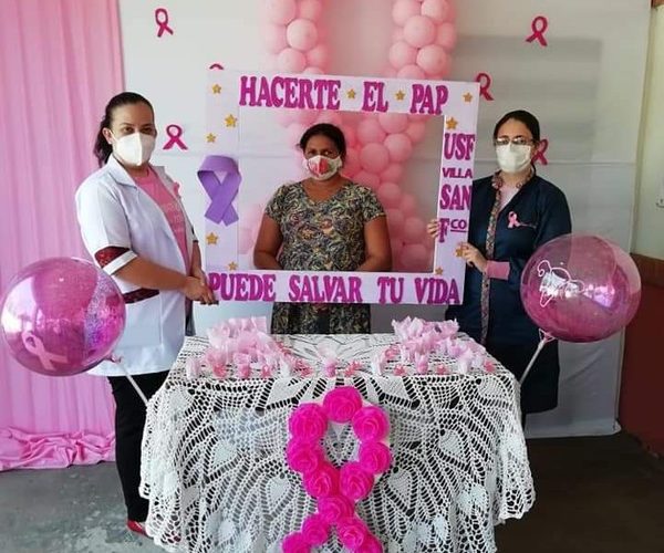 Realizan jornada de prevención y detección del cáncer de mama