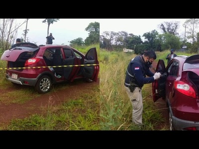 ABANDONAN VEHÍCULO HURTADO EN B° PACU CUA DE ENCARNACIÓN