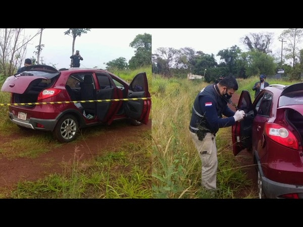 ABANDONAN VEHÍCULO HURTADO EN B° PACU CUA DE ENCARNACIÓN