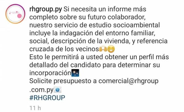 HOY / Espionaje para contratar personal: tras denuncia, consultora da de baja servicio