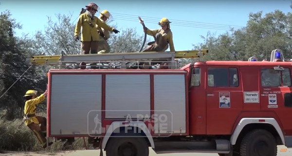 Bomberos en el Chaco: “No es llevar solamente un uniforme”