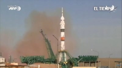 Astronautas alcanzan la Estación Espacial Internacional en tiempo récord | OnLivePy