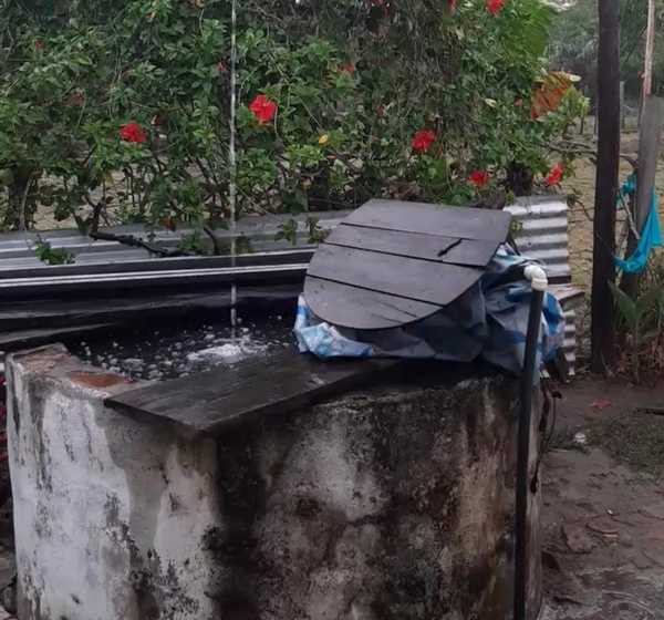 Lluvias en zonas puntuales del Chaco