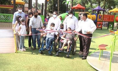 Roque Godoy inaugura el parque inclusivo más grande del país, en Presidente Franco – Diario TNPRESS