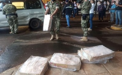 Dos horas bastaron para primera incautación de contrabando