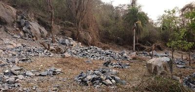 Formulan imputación por explotación irregular del cerro Galván