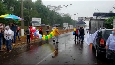 Salto del Guairá celebra reapertura de frontera - Nacionales - ABC Color