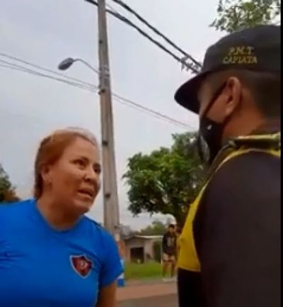 Sumarian a agente de la PMT que agredió a otro funcionario en la Ciclovía de Capiatá