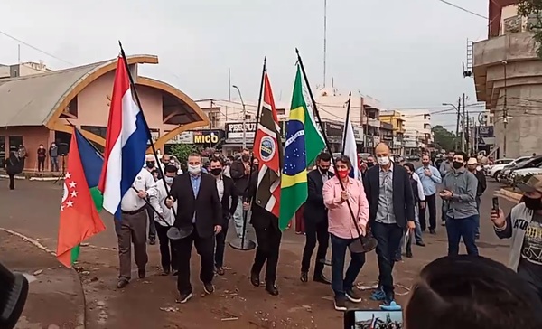 Pedro Juan Caballero también festeja reapertura de paso fronterizo con Brasil: 'Estamos optimistas'