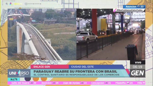 HOY / Joel Corvalán, con todos los detalles de la reapertura de la frontera con el Brasil