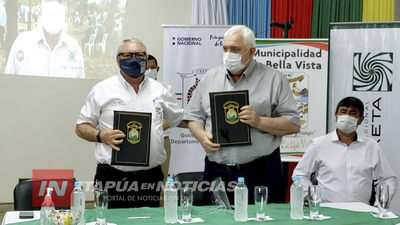 GOBERNACIÓN SUSCRIBIÓ CONVENIO CON EL CENTRO YERBATERO PARAGUAYO