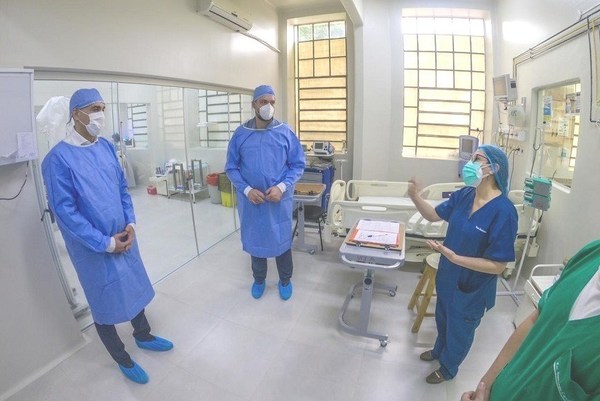 Centro para atención a pacientes con quemaduras renueva infraestructura - ADN Paraguayo