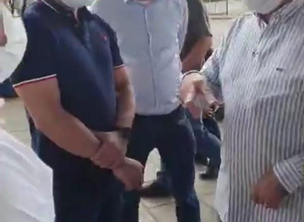Miguel Prieto y Chico Brasileiro celebran reapertura del Puente de la Amistad