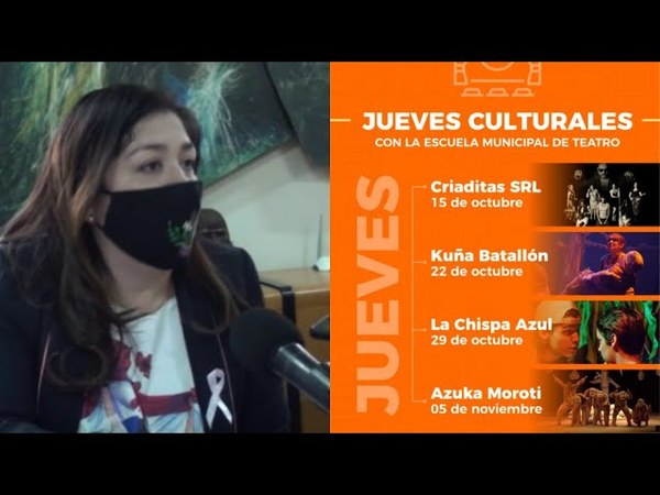 INVITAN A DISFRUTAR DEL TEATRO DESDE CASA CON LOS JUEVES CULTURALES
