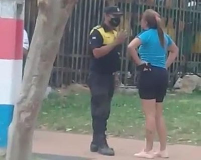 Agente de tránsito que protagonizó incidente en Capiatá podría ser sancionada