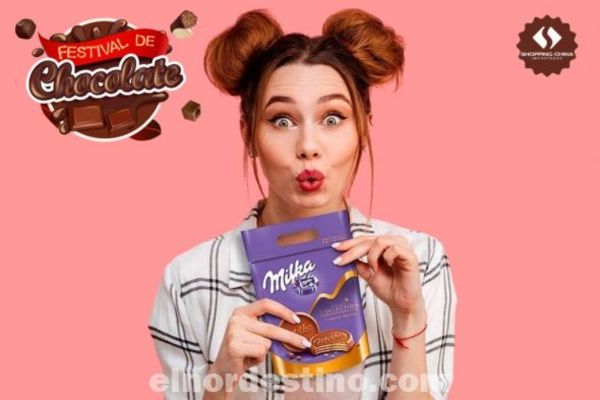 Festival de Chocolate con marcas importadas de primera línea en Shopping China de Pedro Juan Caballero