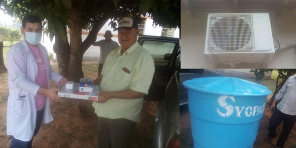 ENTREGAN IMPORTANTE APORTE EN POS DE LA SALUD EN ALTO VERÁ.