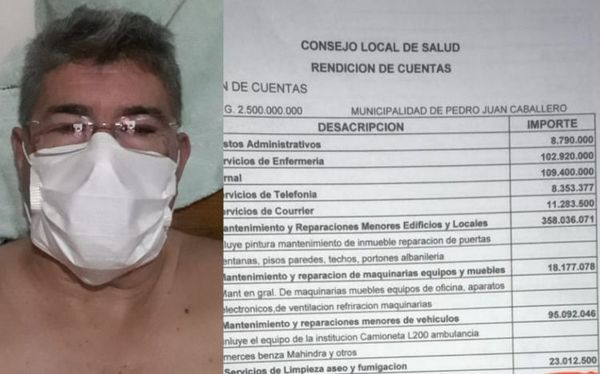 AUDIO: En plena pandemia pagaron más de 8 millones de guaraníes por servicio de telefonía del consejo de salud de PJC