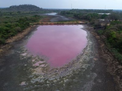 Sequía  golpea a  laguna de Piquete Cué, además de la contaminación