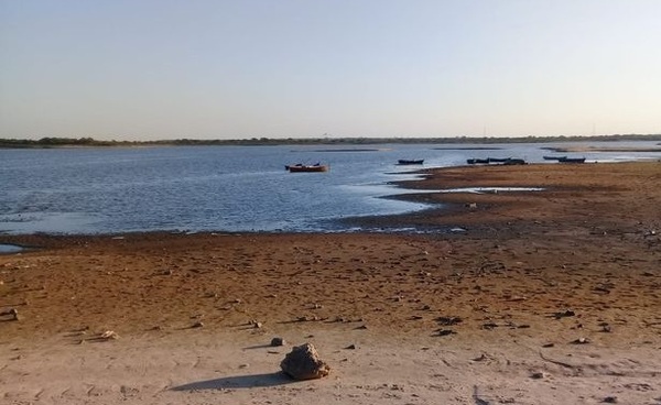 Tras lluvias, río Paraguay por fin registró suba
