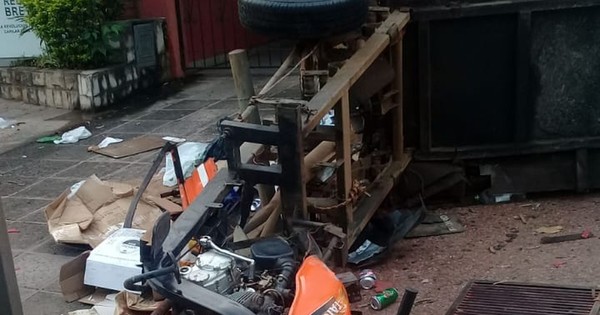 La Nación / Reciclador falleció tras ser atropellado y el responsable se dio a la fuga