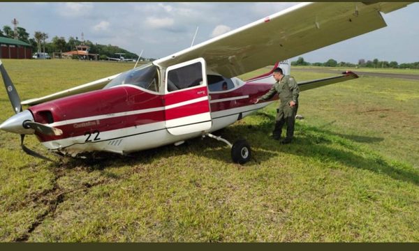 Percance en avioneta donde iba ministra Cecilia Pérez durante aterrizaje en Alto Paraná