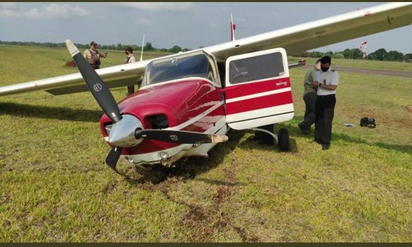 Avioneta de ministra de Justicia sufrió un accidente, no hay víctimas que lamentar