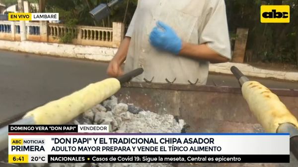“Don Papi” y el tradicional chipa asador en Lambaré - ABC Noticias - ABC Color