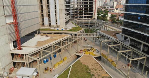 Edificios públicos del Puerto de Asunción registran un avance del 74%