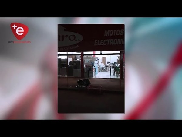 DELINCUENTES VACIARON LOCAL COMERCIAL EN NATALIO