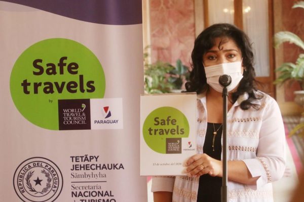 Mediante al cumplimiento de las medidas sanitarias otorgan sello ''destino seguro'' a Paraguay, afirma ministra » Ñanduti
