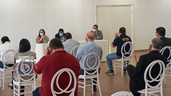 Reunión sobre protocolo sanitario en el Aeropuerto Guaraní - Noticde.com