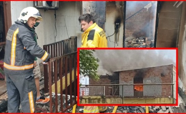 Incendio consume 3 habitaciones de un departamento