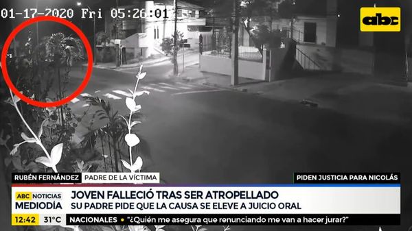 Joven de padre atropellado por conductor ebrio pide juicio oral - ABC Noticias - ABC Color