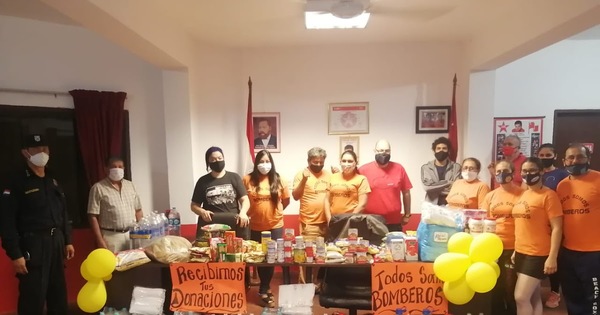 Entregan donaciones para bomberos forestales
