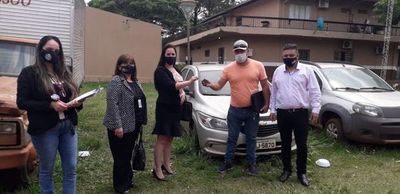 Vehículo robado en Brasil fue restituido a su dueño vía consulado - Nacionales - ABC Color