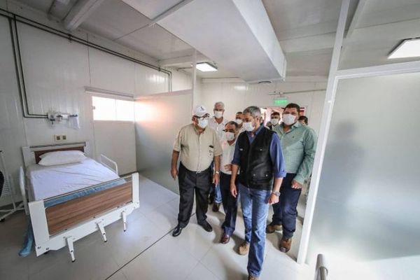 Gobierno incorpora más camas en hospital de Pedro Juan Caballero para atender cuadros respiratorios