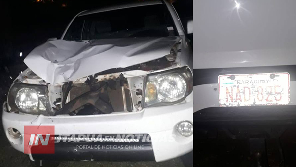HOMBRE MUERE TRAS SER CHOCADO POR UNA CAMIONETA SOBRE LA RUTA N° 6 ZONA CAPITAN MIRANDA