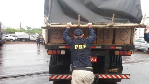 Incautan cigarrillos paraguayos de contrabando en Brasil