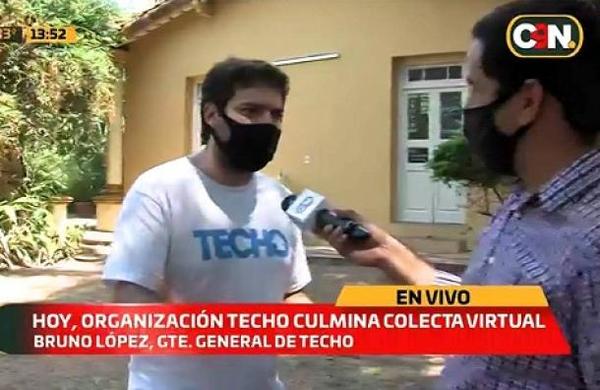 Hoy se cierra la colecta digital de TECHO Paraguay. - C9N