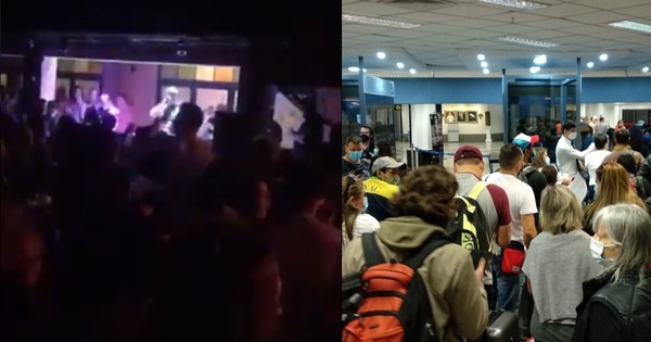 La Nación / Denuncian aglomeración y nulas medidas sanitarias en espacios cerrados