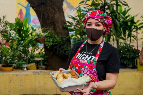 “Vendo felicidad desde mi cocina, es como comer fuera de casa, pero en Buen Pastor”