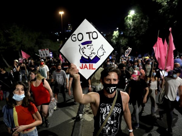 Protestas masivas retoman las calles para pedir dimisión de Netanyahu