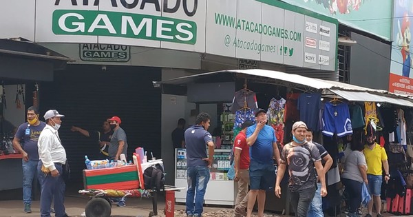 La Nación / CDE: mejora movimiento comercial, pero preocupa mal uso de tapabocas